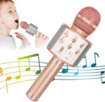 KIDWILL LAND Wireless Bluetooth Karaoke Microphone for Kids