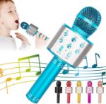 KIDWILL LAND Wireless Bluetooth Karaoke Microphone for Kids