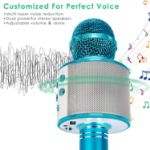 Picture of KIDWILL LAND Bluetooth Karaoke Microphone for Kids - Blue