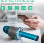 Picture of KIDWILL LAND Bluetooth Karaoke Microphone for Kids - Blue