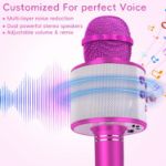 Picture of KIDWILL LAND Bluetooth Karaoke Microphone for Kids - Hot Pink
